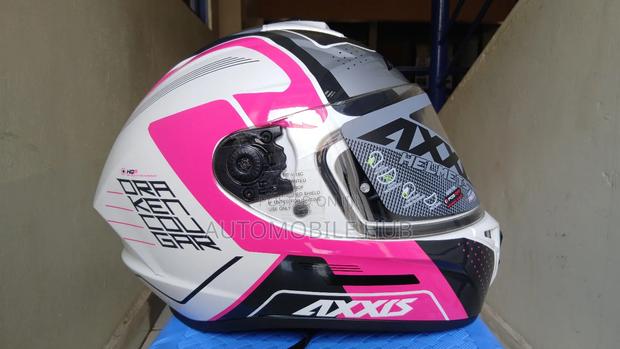 Riding Helmet- White Pink Riding Helmet - main view