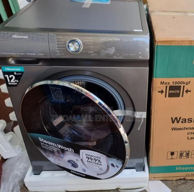 Hisense 12/7kg Front Load Washer-Dryer: Power Meets Precisi