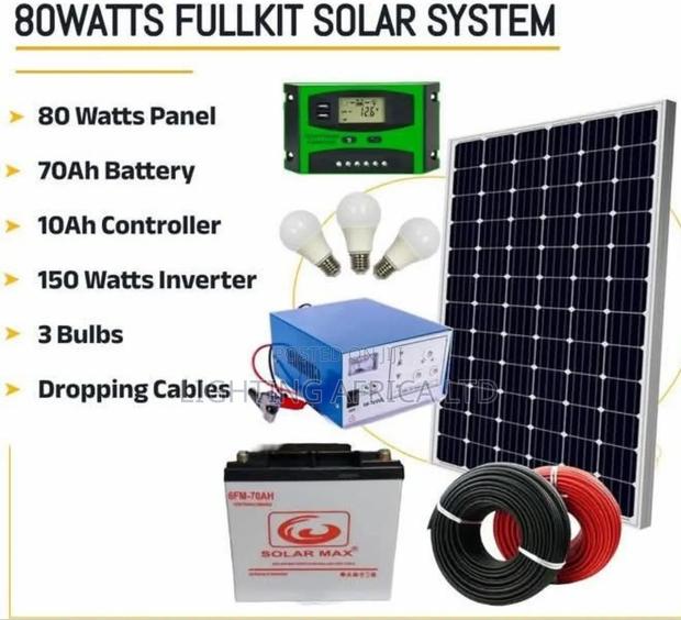 80 Watts Lighting and Charging Kit Complete - main view