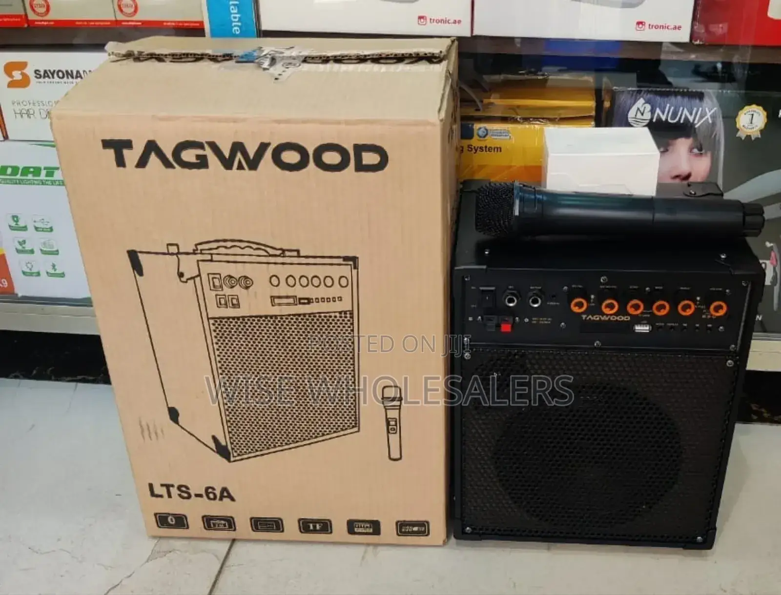 *Tagwood 6" Rechargeable Portable Speaker 6a