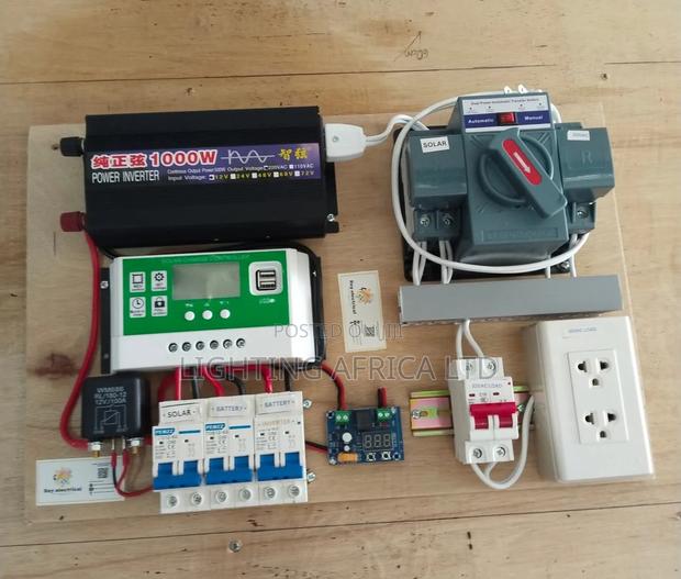 1000 Watts Inverter - 40a Controller - Automatic Change Over - main view