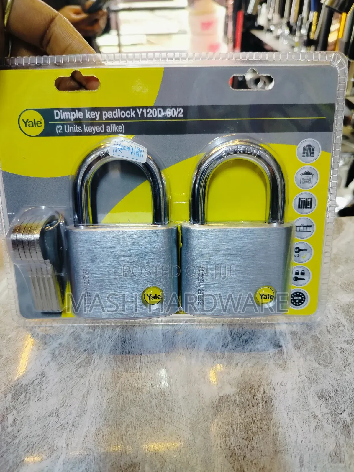 60mm Dimple Key Padlock