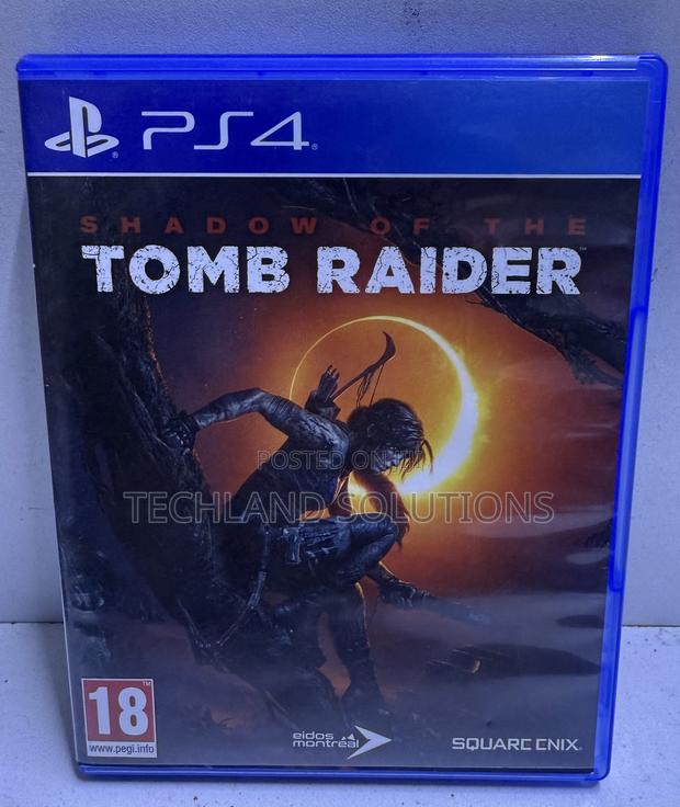 Moderately Used Tomb Raider Ps4 Game - main view