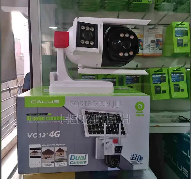 Dual Lens Smart Solar Camera With Siren*