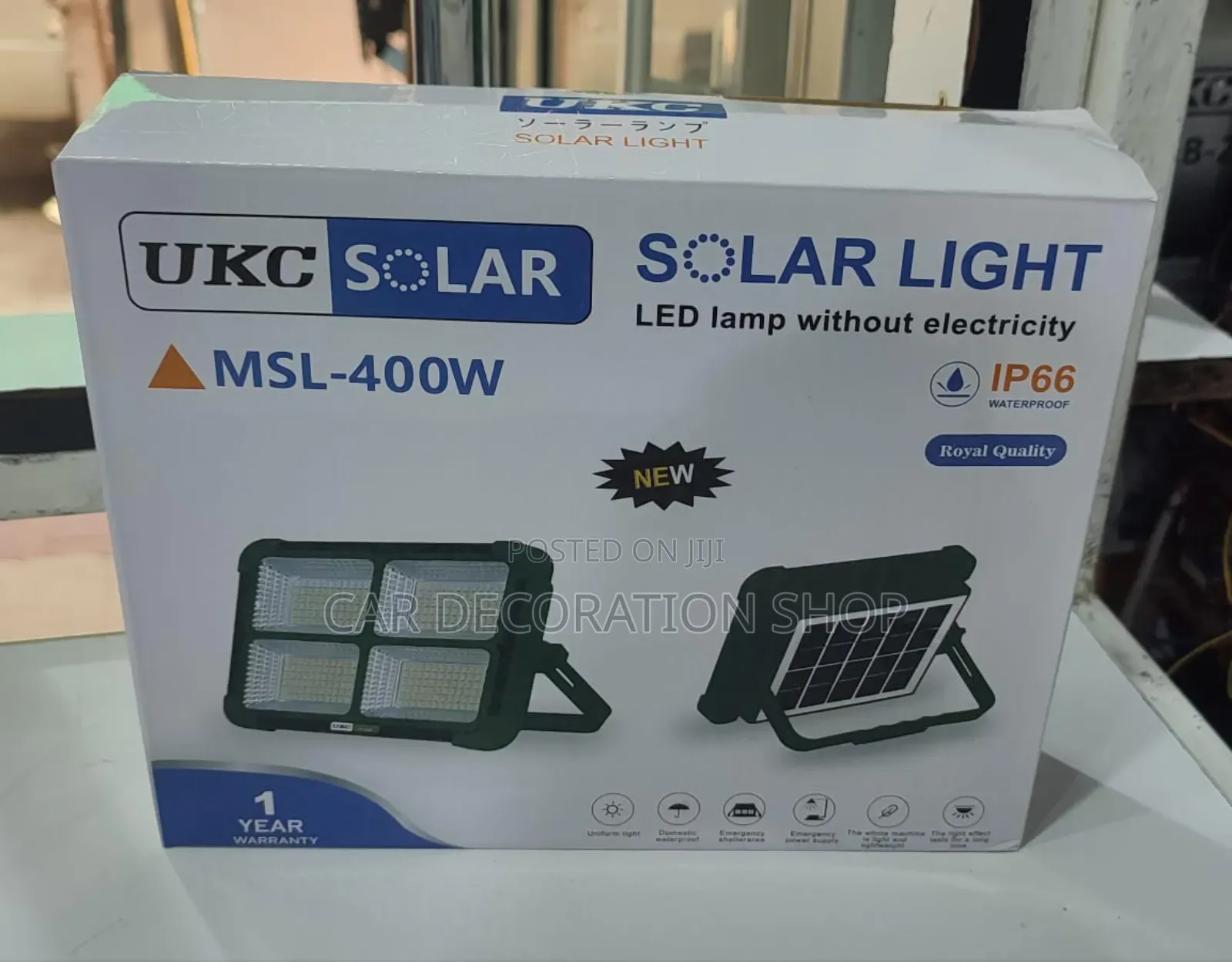 400watts Ukc Solar Led Lamp Without Electricity