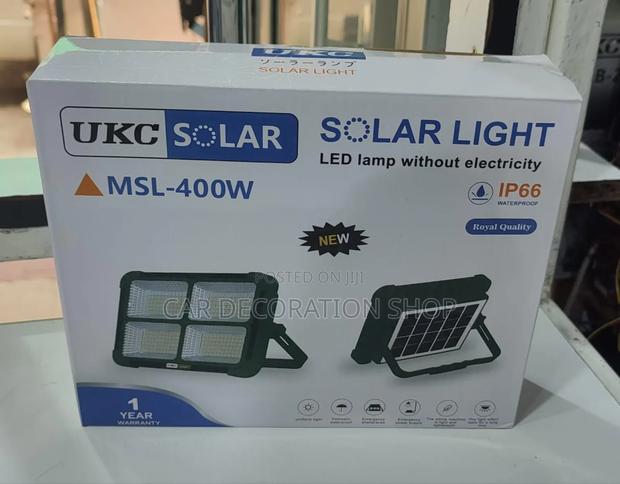 400watts Ukc Solar Led Lamp Without Electricity