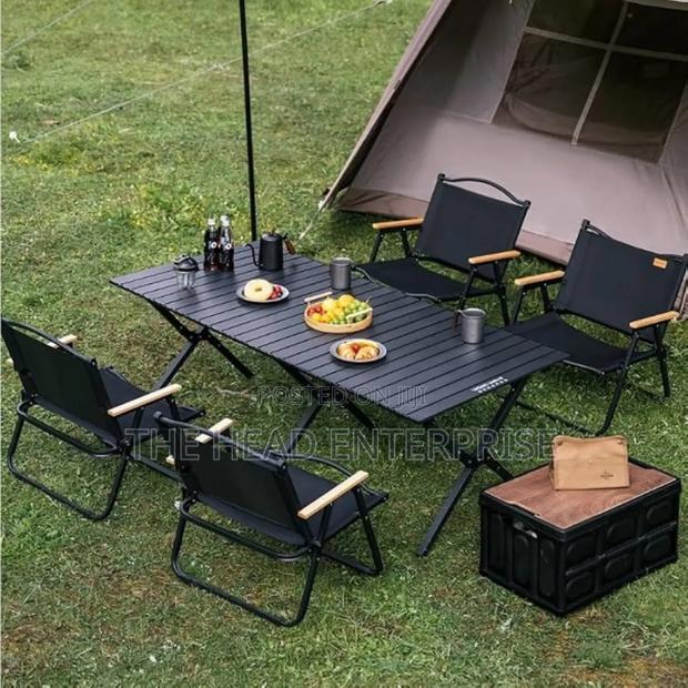 Modern Folding Table Perfect Design for Family Outing - main view