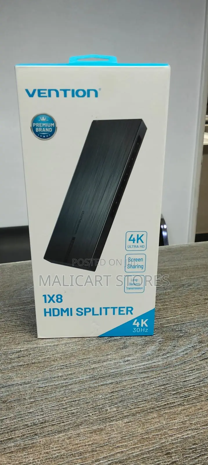 Vention 1in 8 Out Hdmi Splitter