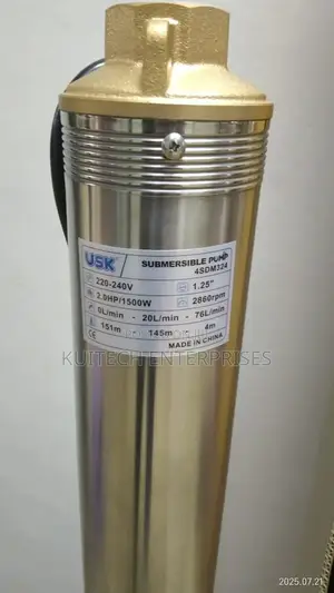 Submersible Pump/2hp Electric Submersible Water Pump