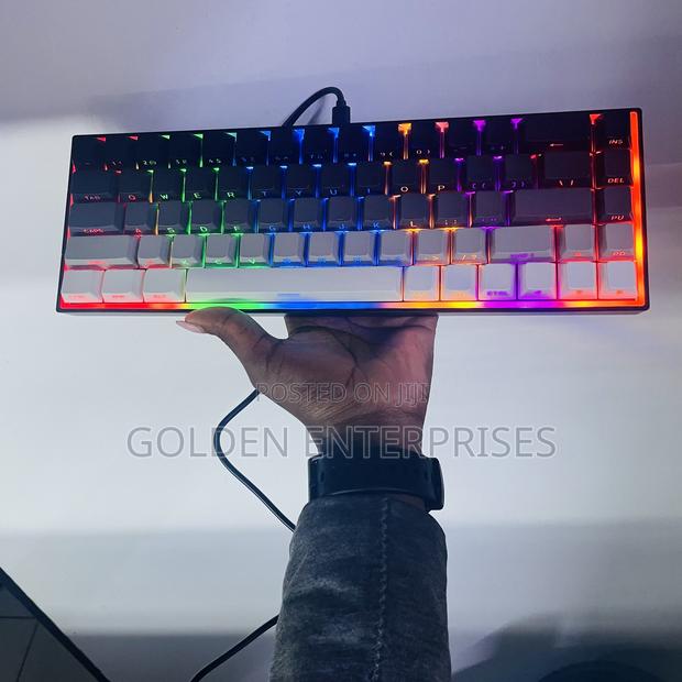 Side Printed 68 Key Gaming Keyboard