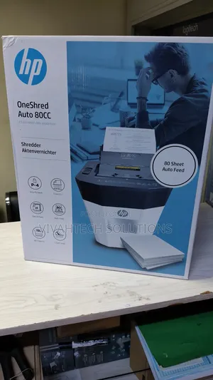 Hp Oneshred Auto 80cc Shredder 8 Sheets and Credit Cards