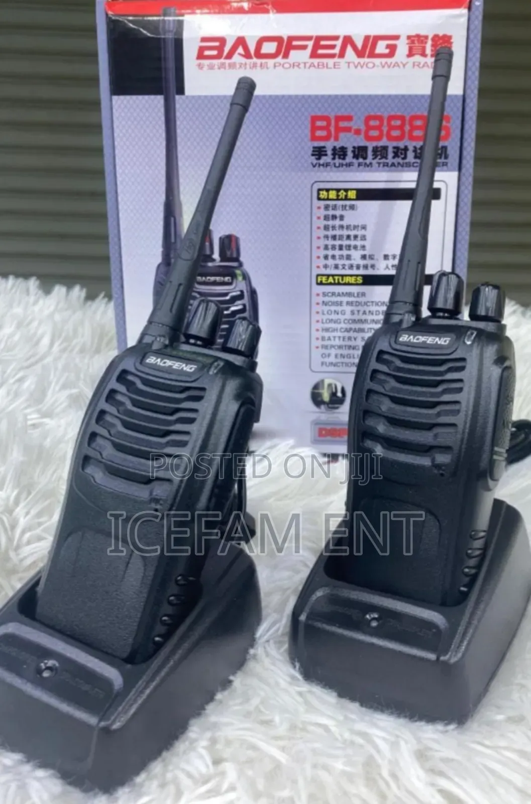 Baofeng Uhf 2-Way Radio Handheld Walkie Talkie