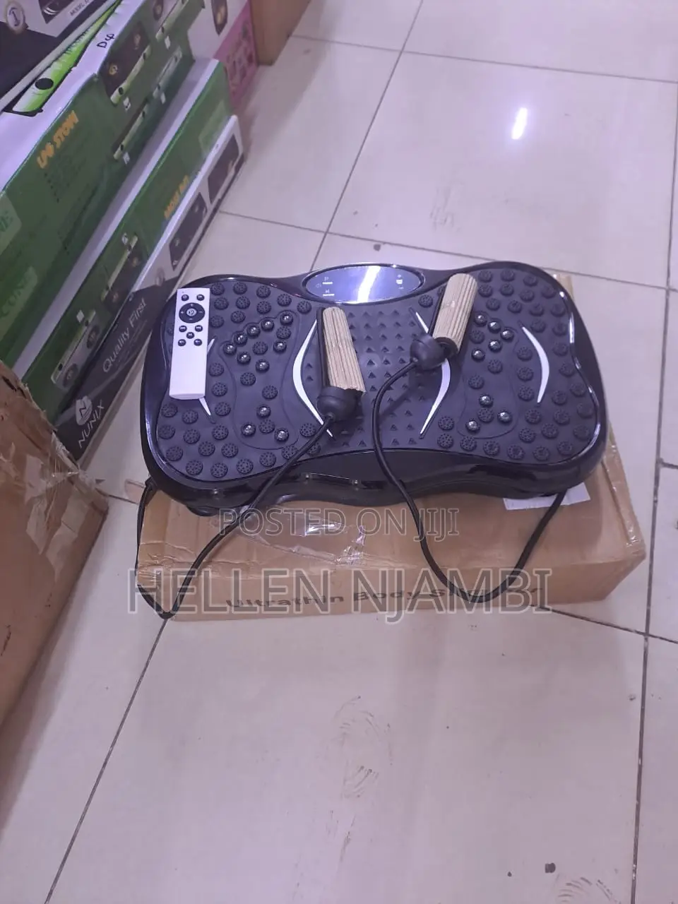 Ultra Slim Vibration Plate Exercise Machine