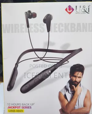 U I Wireless Neckband Earphone