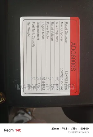 Desel Generator 8kva