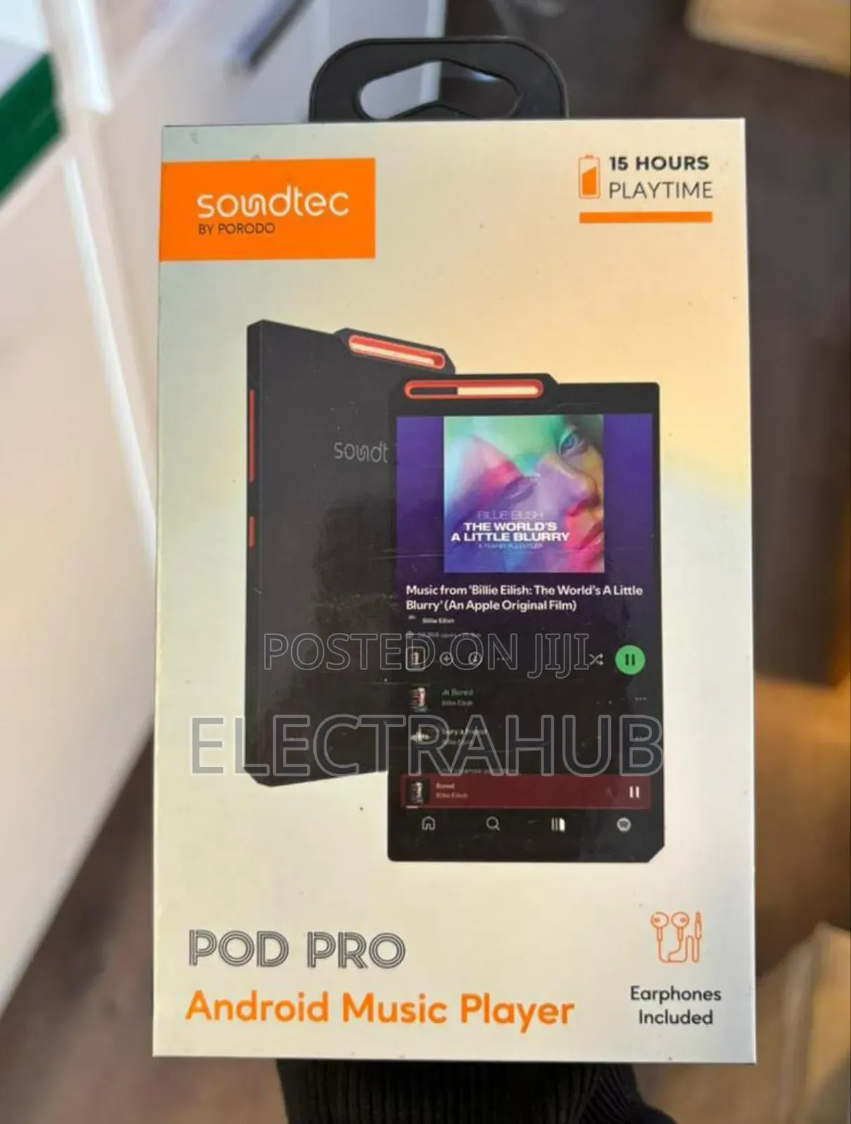 Porodo Soundtec Android Music Mp3 Player Brand New Sealed