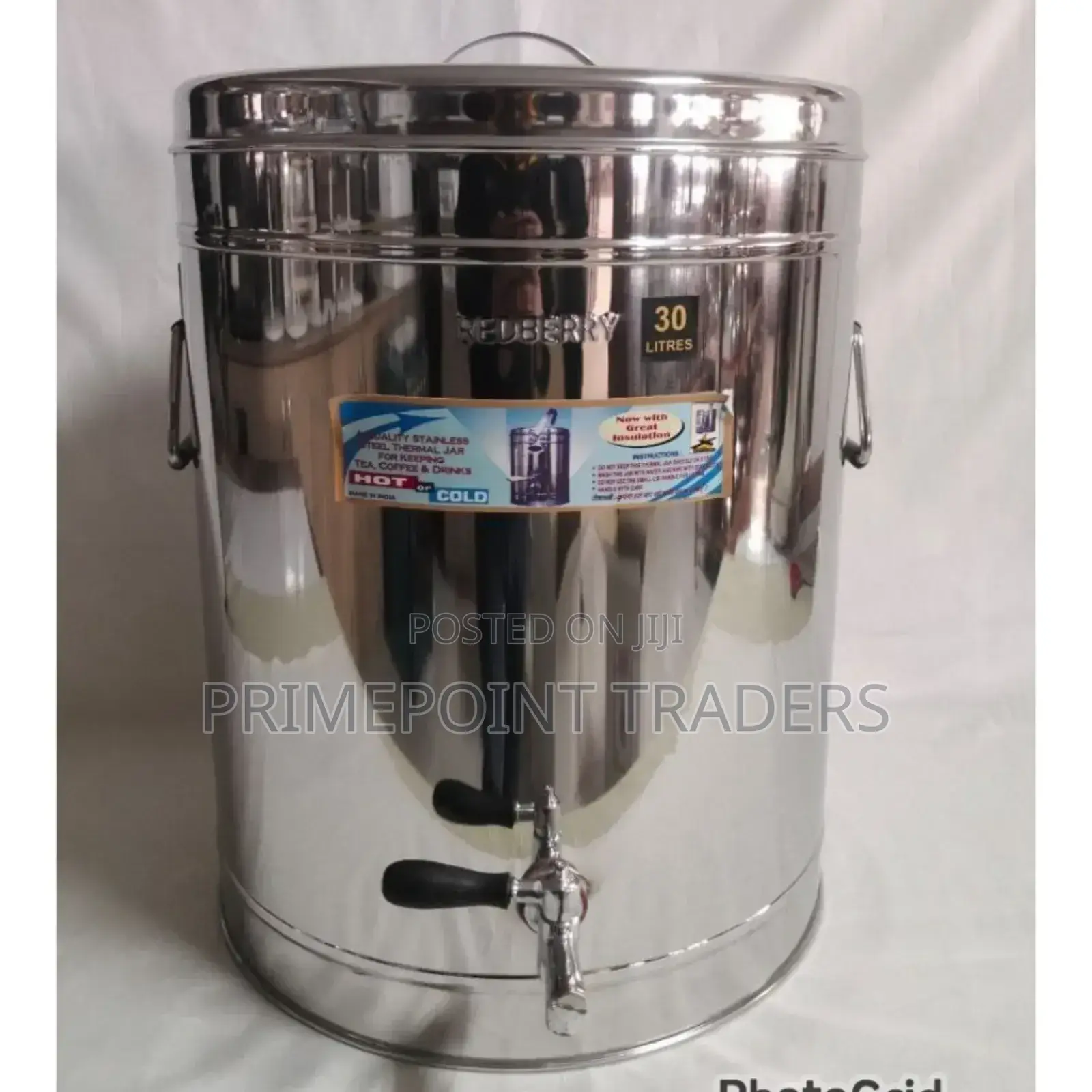 Redberry 30 Litre Insulated Tea Urn Large Capacity