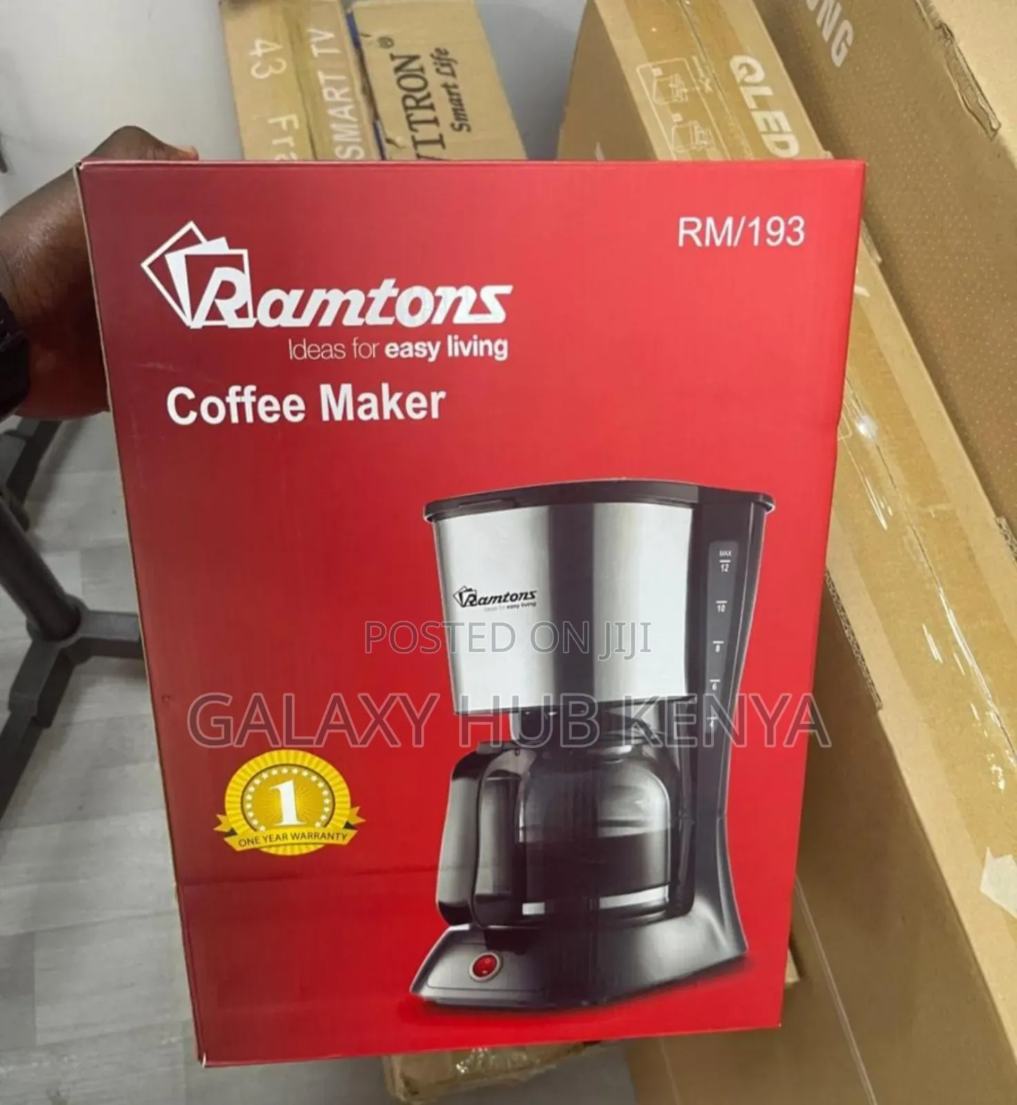 Ramtons Coffee Maker Rm/193