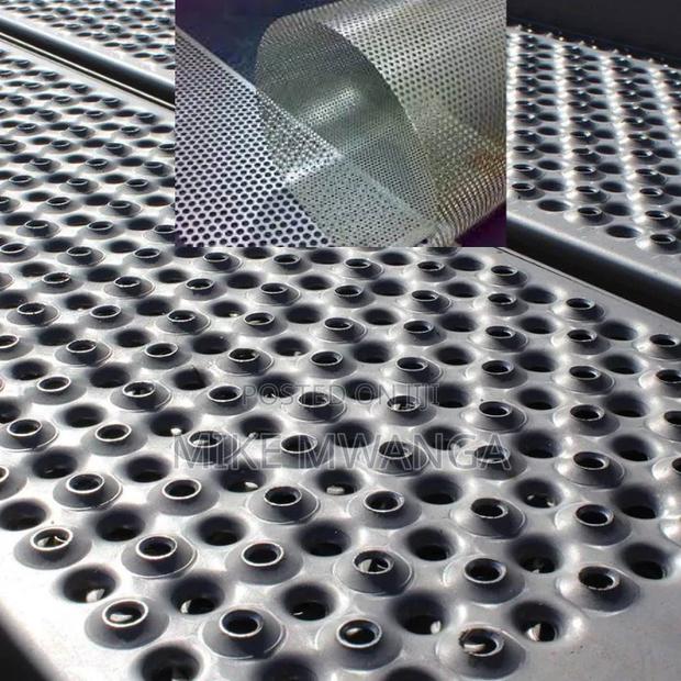 Weldable 4ft X 8ft Perforated Sheet - main view