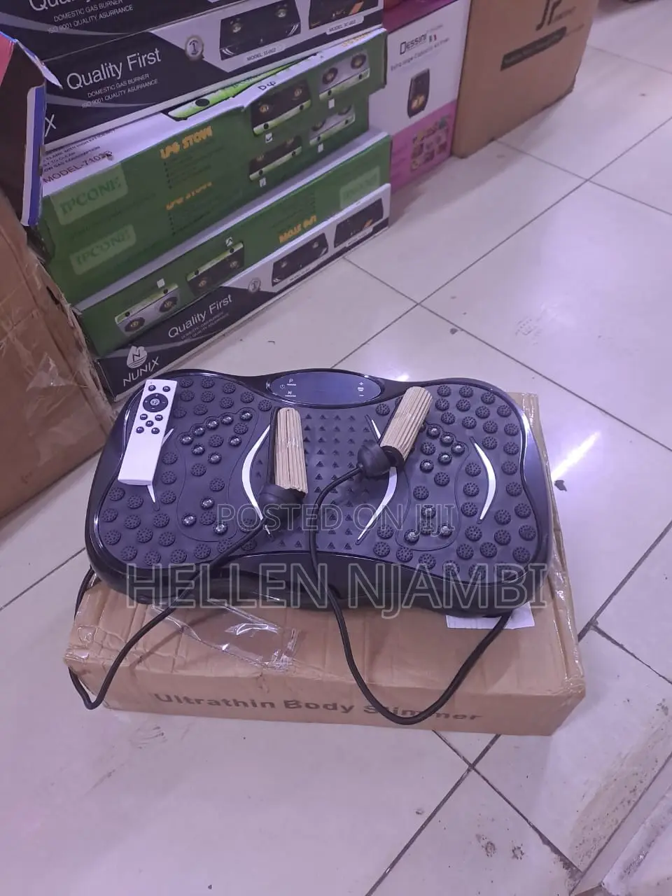 Vibrating Plate Exercise Machine