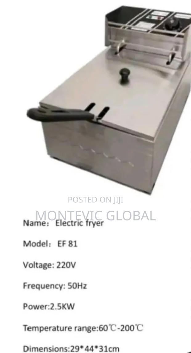 6litres Electric Fryer Single - main view