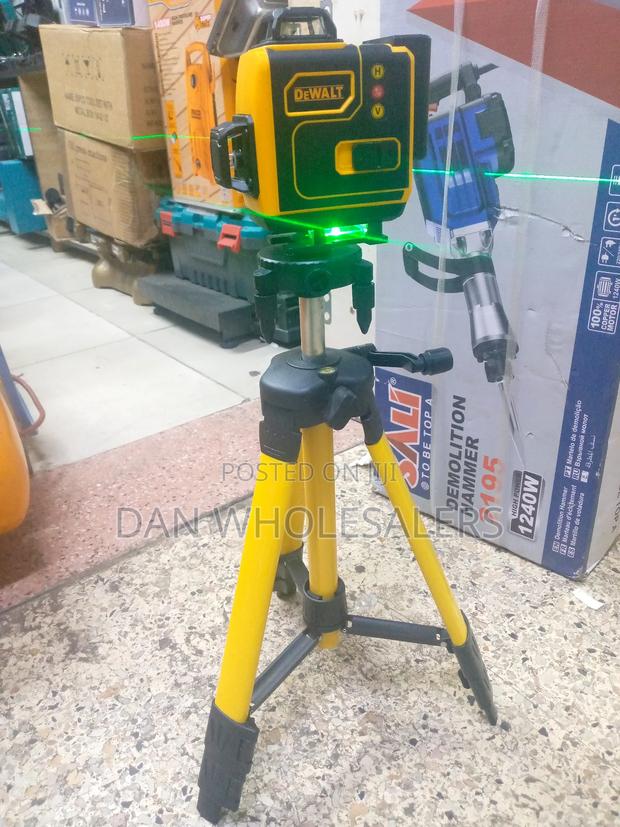 12 Lines Dewalt Laser Level Machine With Adjustable Stand - thumbnail 2
