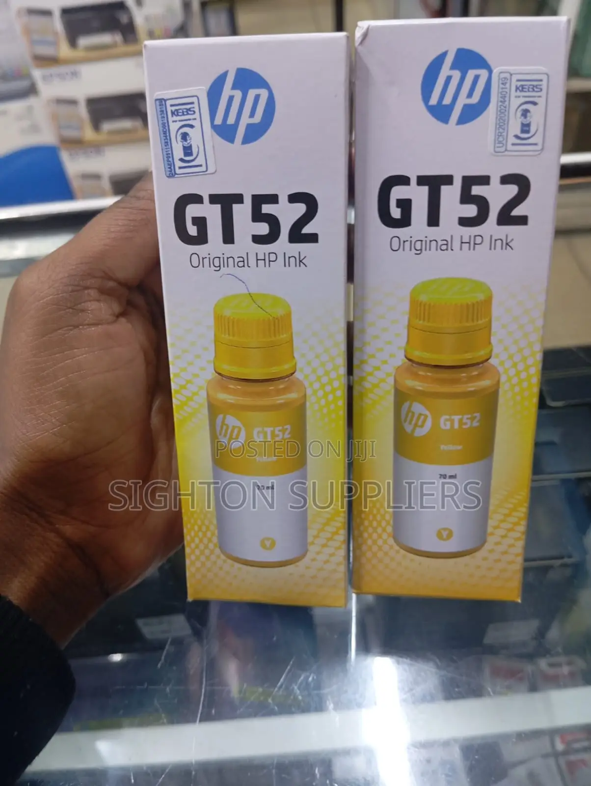 Hp Gt52 Original Ink