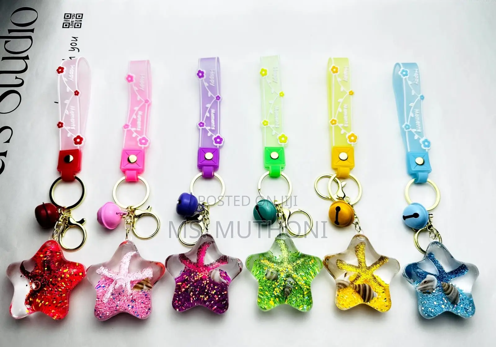 Fancy Acrylic Key Chains 