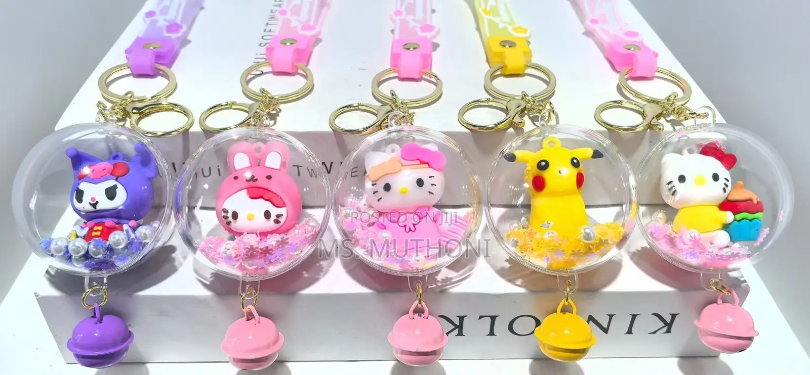 Fancy Acrylic Key Chains 