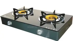 Gas Stove Glass 2 Burner
