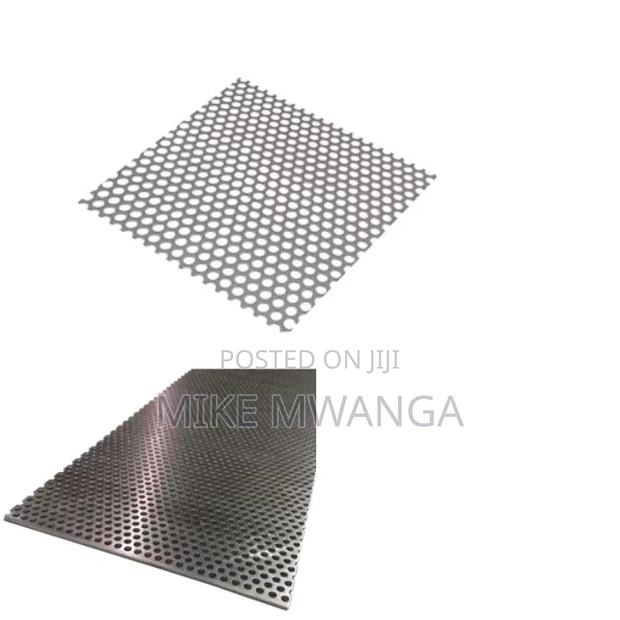 Steel Perforated Sheets Round Holes 4ft X 8ft - main view