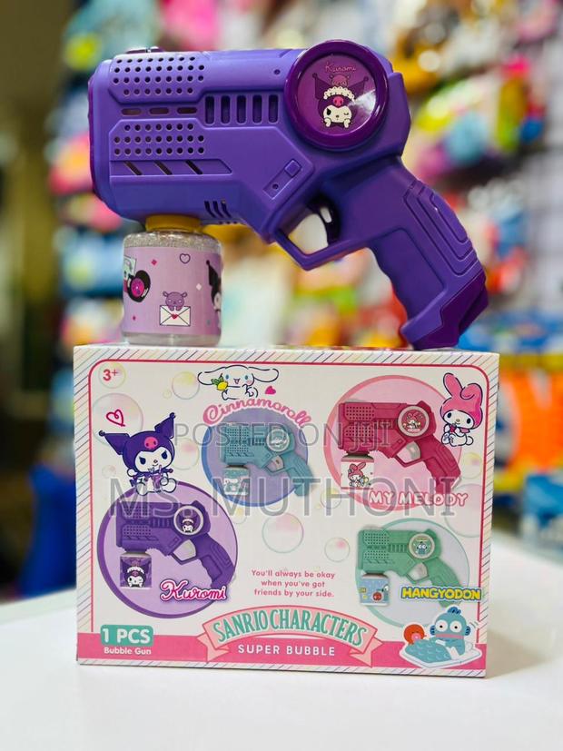 Kids Fun Bubble Guns in Various Colors - main view