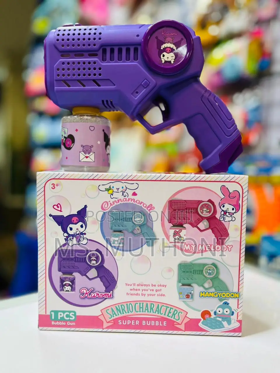 Kids Fun Bubble Guns in Various Colors