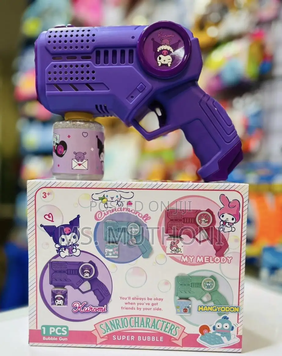 Kids Fun Bubble Guns in Various Colors
