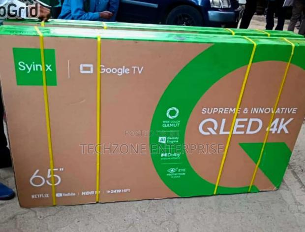 Google Tv - Syinix Google Qled 65 Flameless Tv - thumbnail 2