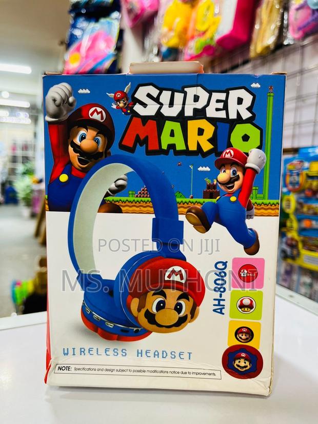 Kids Wireless Cartoon Headphones - main view