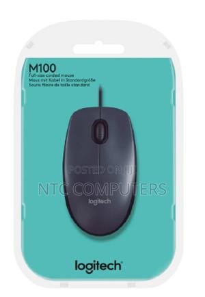 Logitech M100 Optical Wired Usb Mouse - thumbnail 2