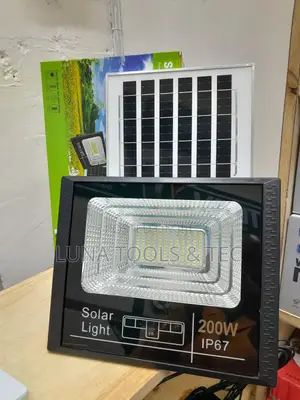 Ip67 Led 200w Solar Light With Solar and Remote