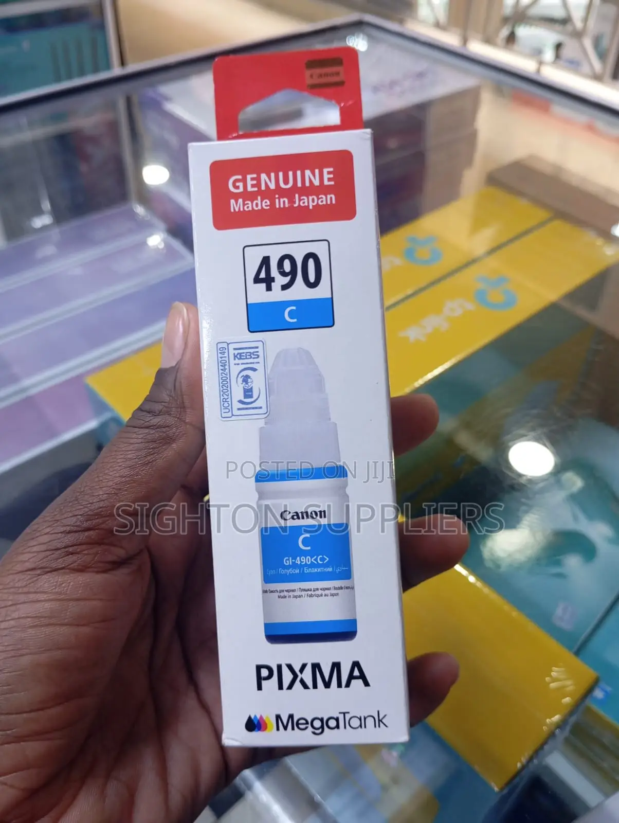 Canon 490 Cyan Ink