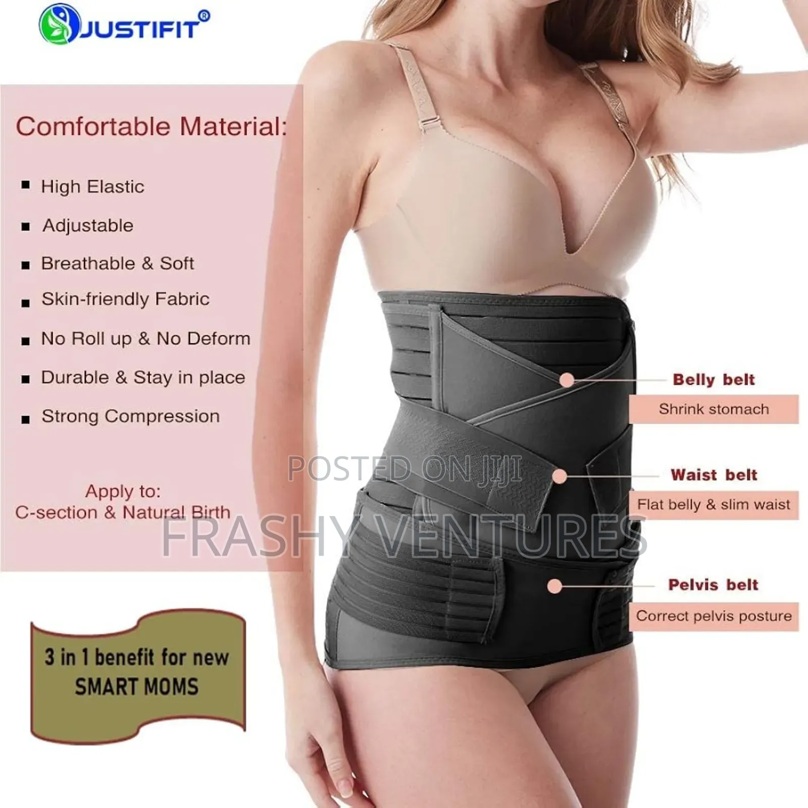 3 In 1 Postpartum Recovery Slimming Belt
