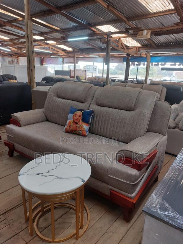 Cozy 5 Seater Modern Semi Recliner Sofa