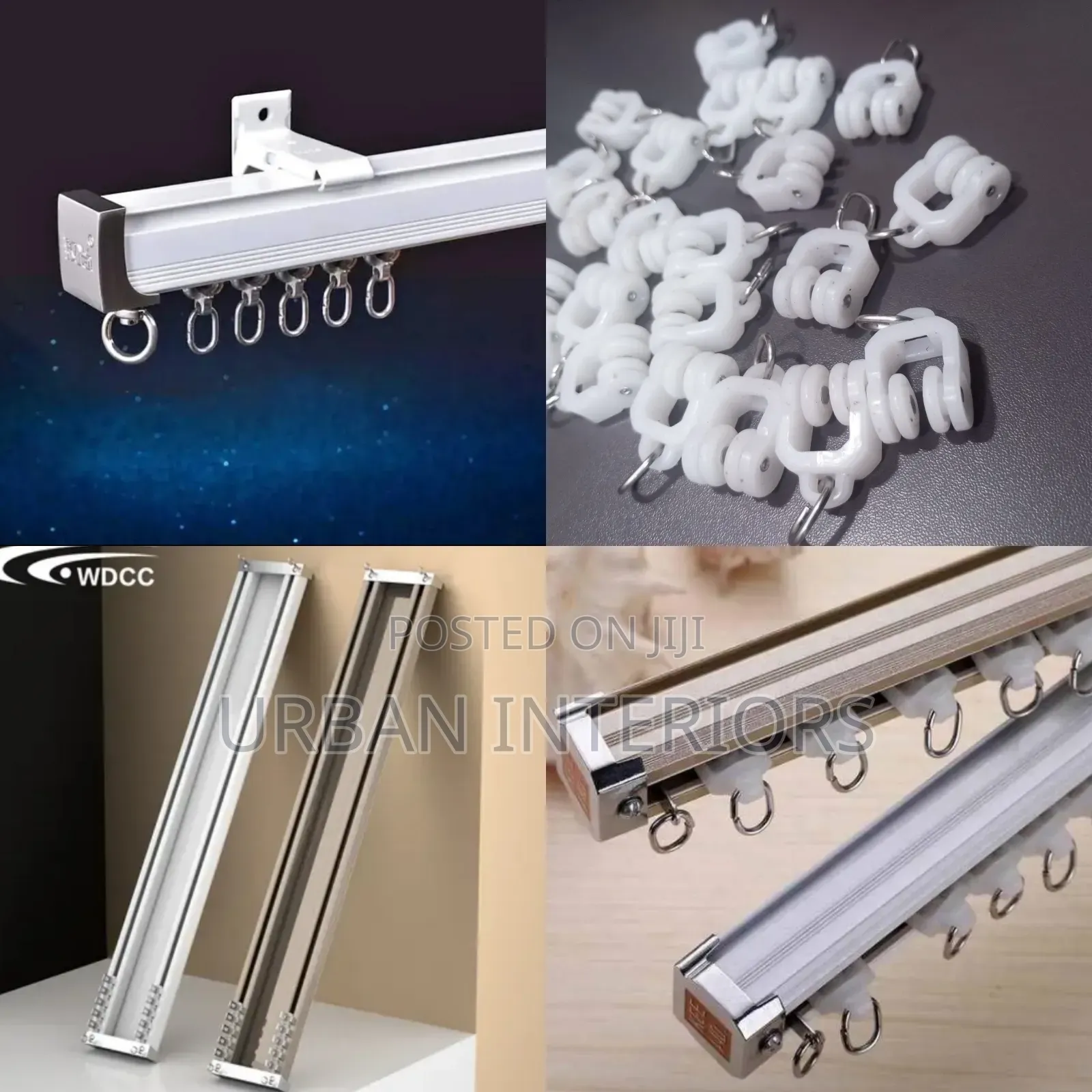 Single Curtain Rails Curtain Rails Plus Accessories
