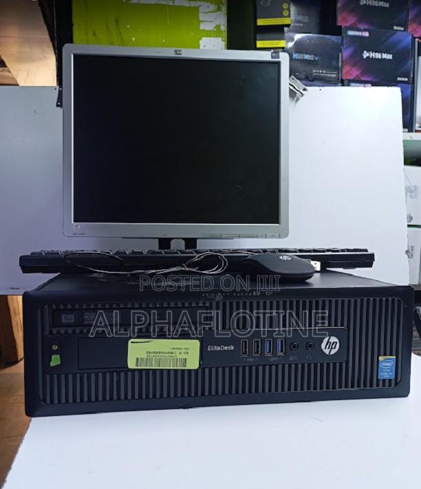Hp Elitedesk 800 G1 Desktop Core I5 /4gb Ram 500gb20" Monito