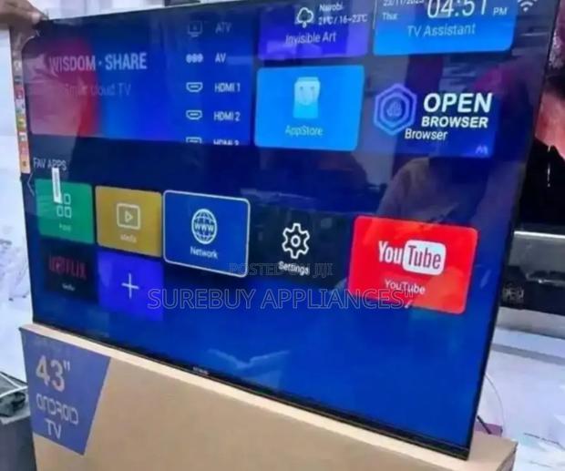 Vitron Htc4388fs - 43" Smart Android Frameless Tv - Black - thumbnail 2