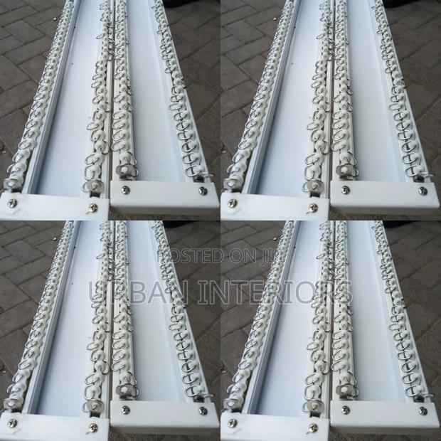 Double Aluminum Rails for Curtains Sheers