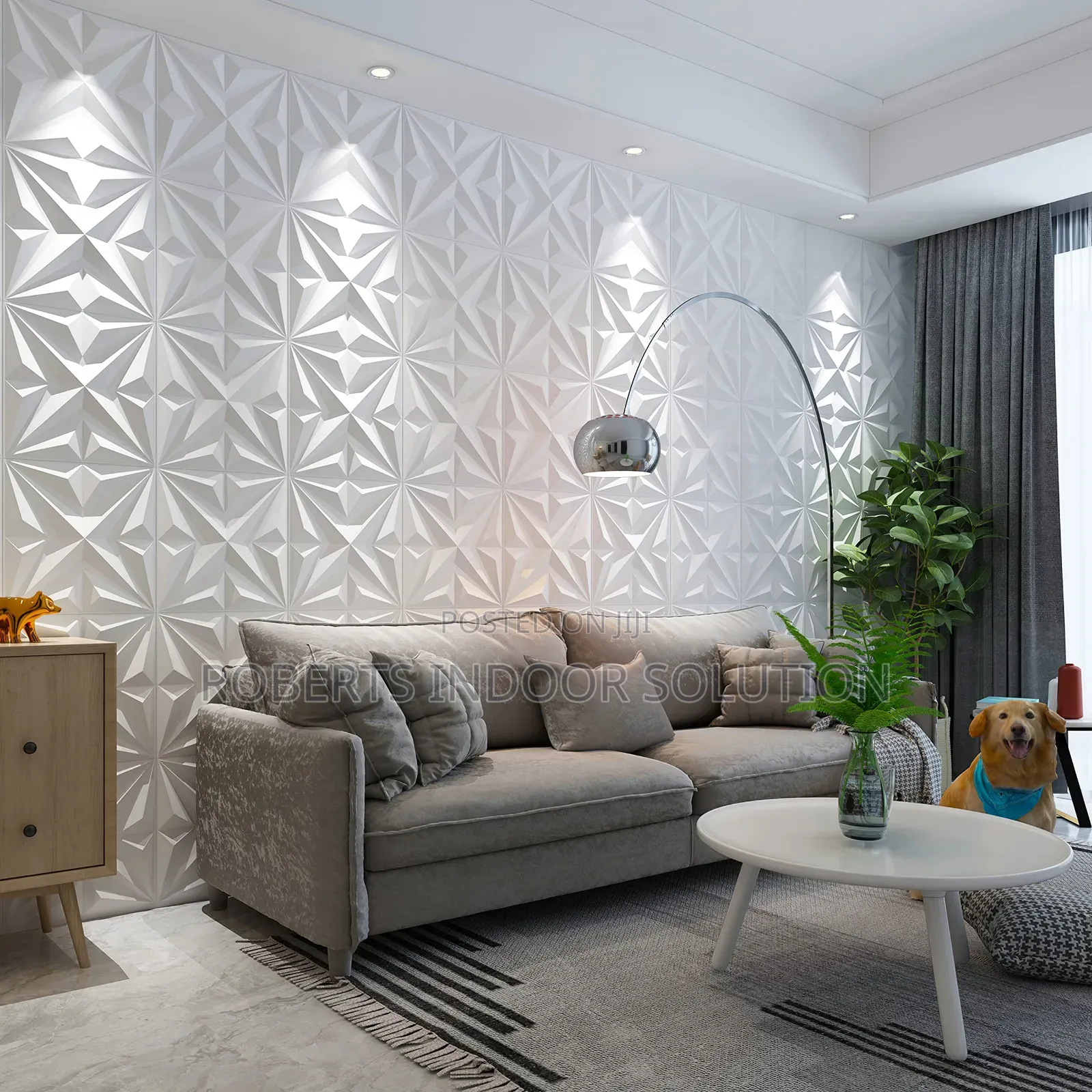 Creating a Stunning Visual Effect With These 3d Wall Panels.