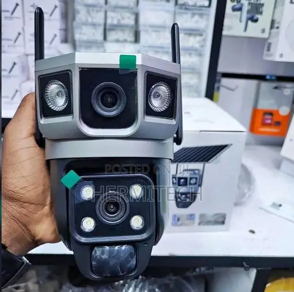 Dual Lenses Outdoor Wireless Sim Card Camera