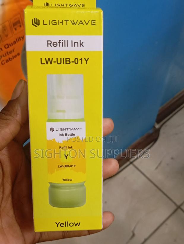Lightwave Ink Refill Yellow 01y - main view