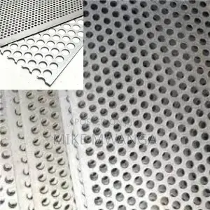 Geometric Stainless Steel 4ft X 8ft Perforated Sheet