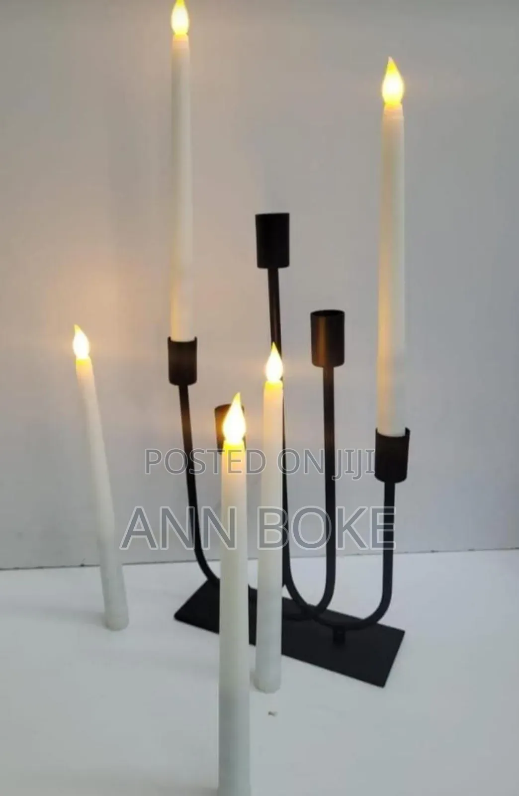*Classic 5 in 1 Metallic Candle Holder Available*